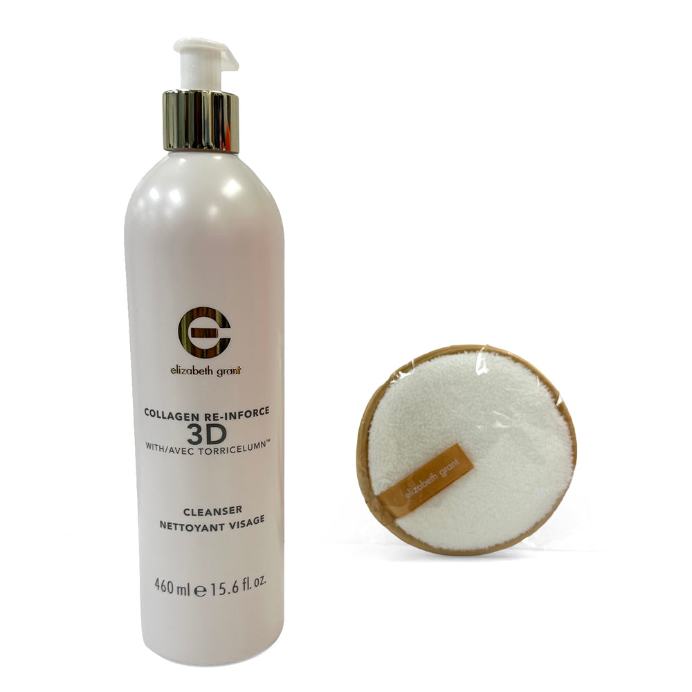 Elizabeth Grant Collagen Re-Inforce 3D Cleanser With Facial Puff - 460ml_8628082