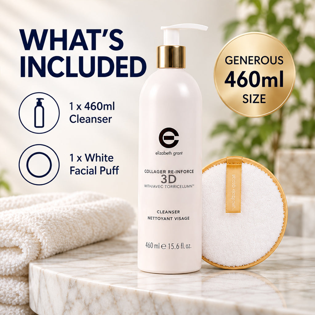 Elizabeth Grant Collagen Re-Inforce 3D Cleanser With Facial Puff - 460ml_8628082_1