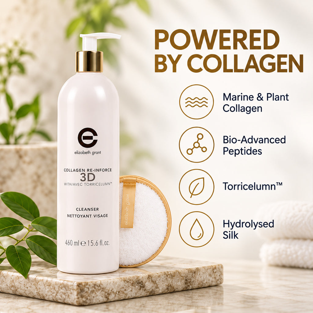 Elizabeth Grant Collagen Re-Inforce 3D Cleanser With Facial Puff - 460ml_8628082_2