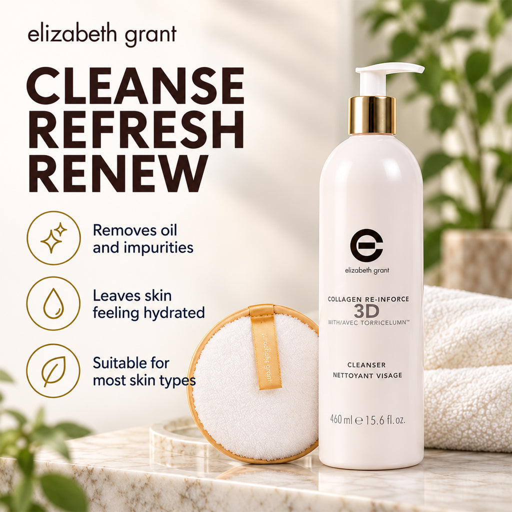 Elizabeth Grant Collagen Re-Inforce 3D Cleanser With Facial Puff - 460ml_8628082_4