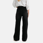 & Maisi Cotton Patterned Jean and Pant/Trouser (Size - 12) - Black_8638172_2