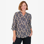 & Maisi  Top (Size - Large) - Black Beige_8639789