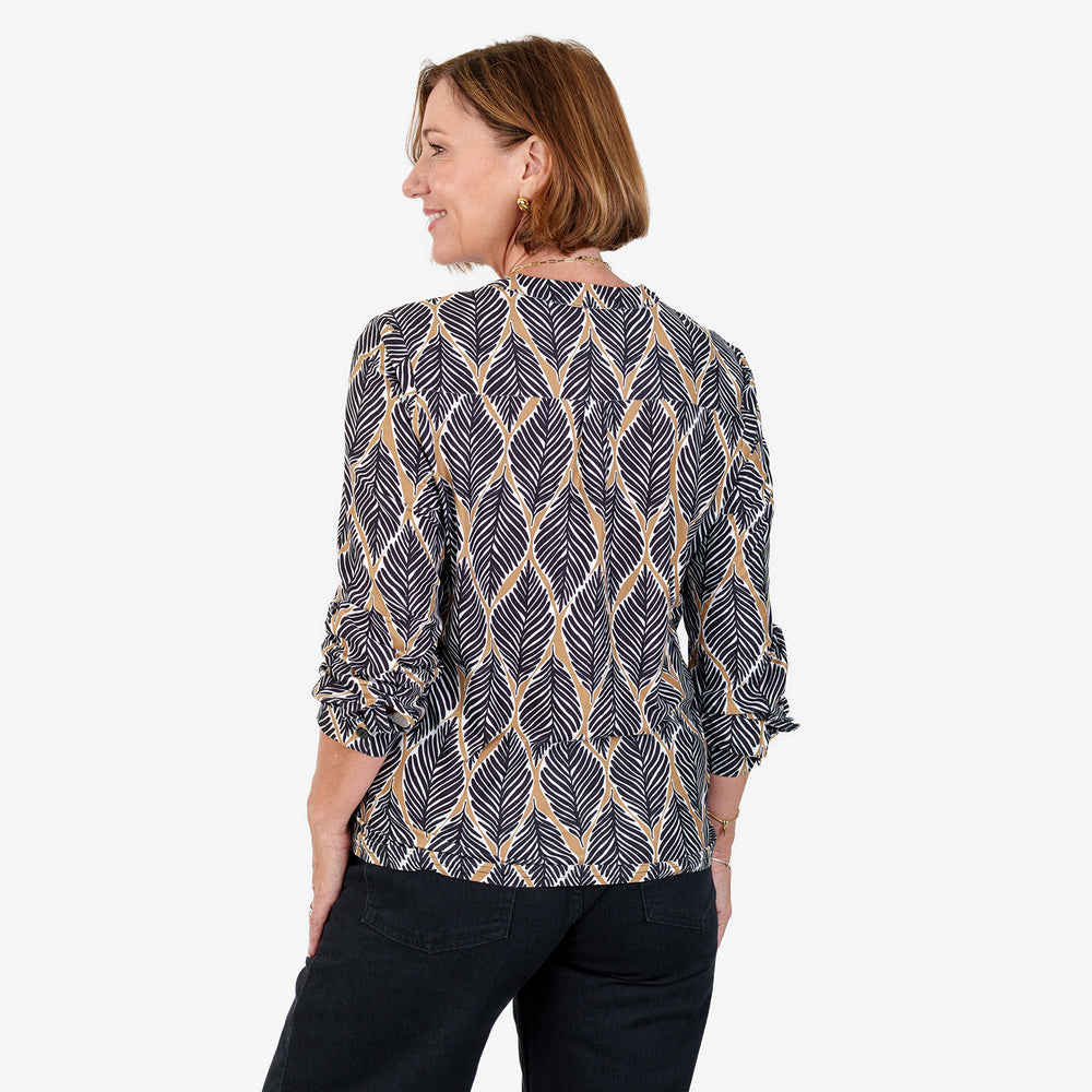 & Maisi  Top (Size - Large) - Black Beige_8639789_2