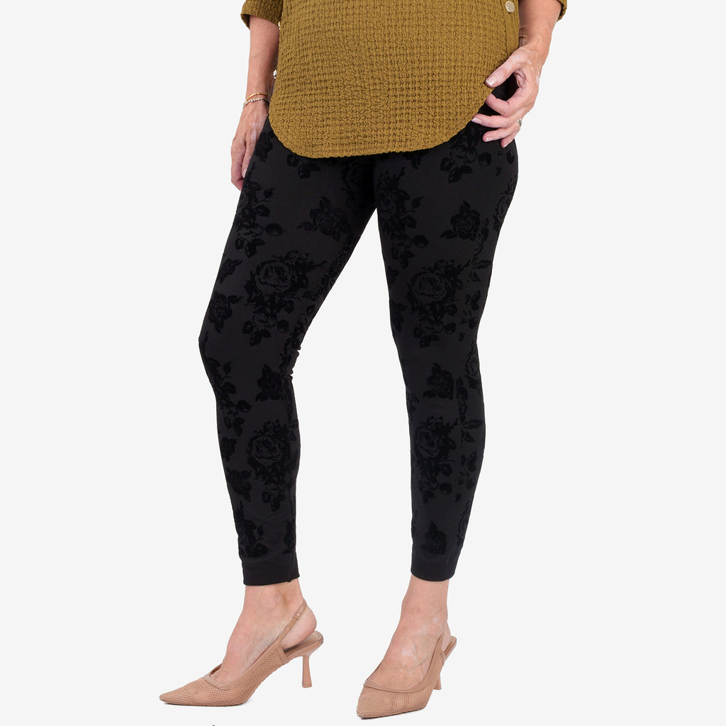 & Maisi Floral Bottom and Legging - Black_8639849