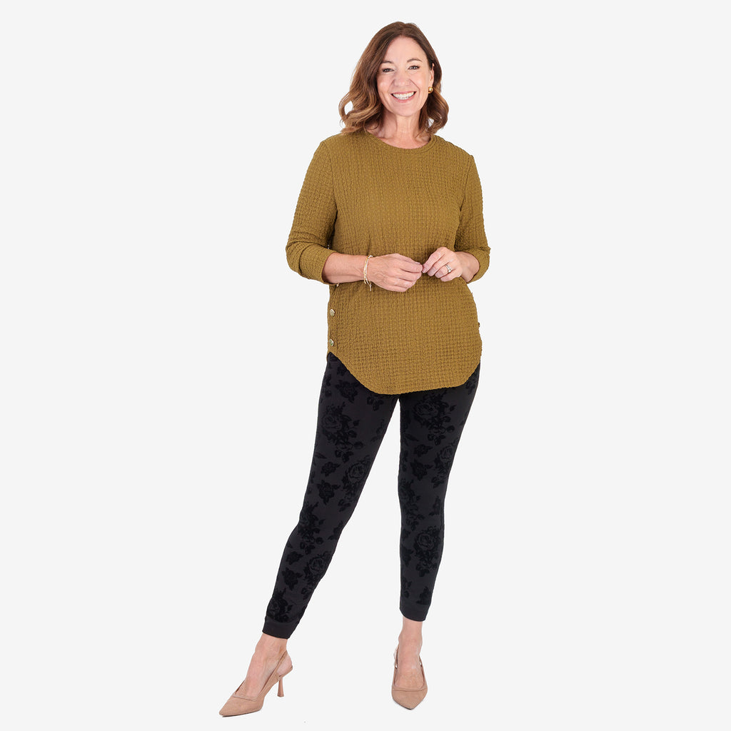& Maisi Floral Bottom and Legging - Black_8639849_1
