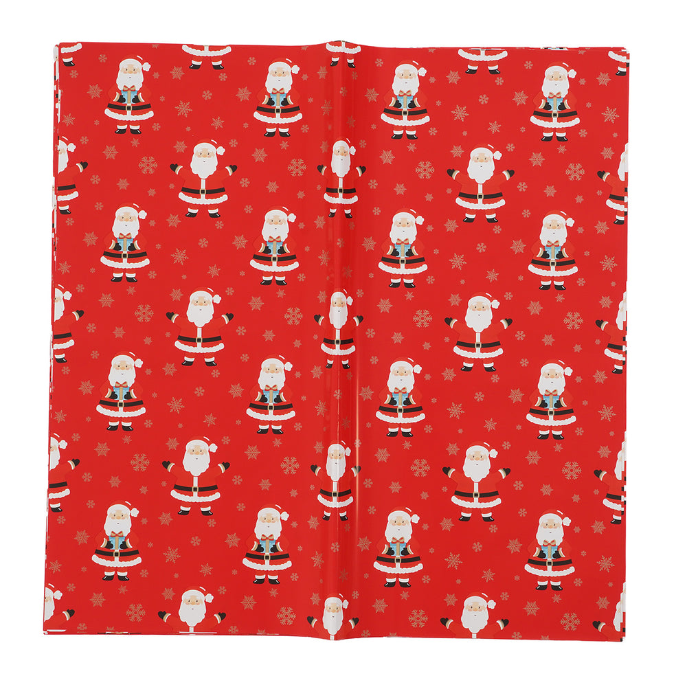 Christmas Wrapping Paper 40 sheets (20 each colour) (Size - One Size) - Red and Gold_8641924_1