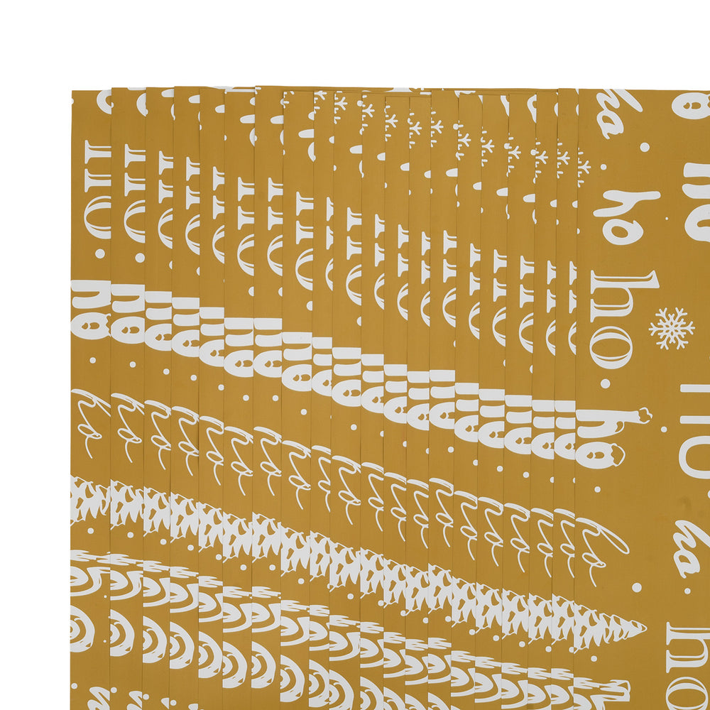 Christmas Wrapping Paper 40 sheets (20 each colour) (Size - One Size) - Red Green_8641926_6