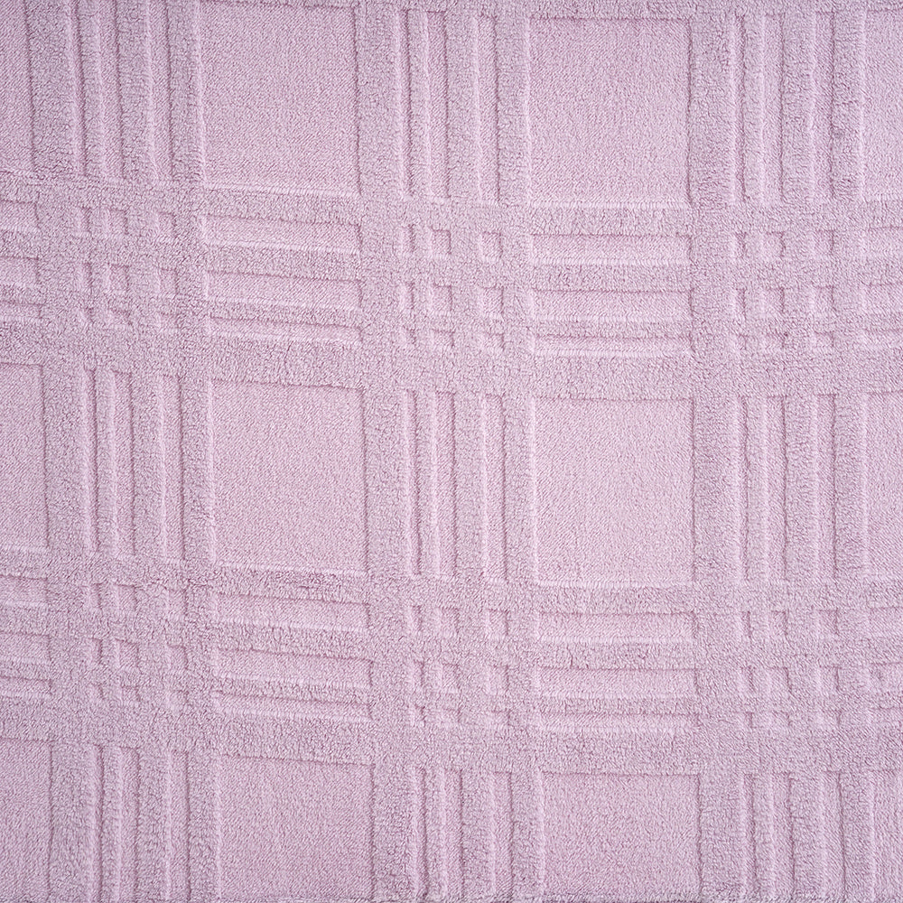 Bliss & Beyond Single Layer Soft Jacquard Throw Blanket (Size 150 x 200Cm) - Light Purple_8646883_4