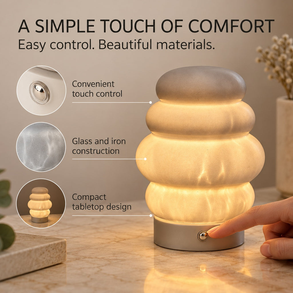 Bliss & Beyond Table Lamp (Size - One Size) - Gray_8666836_6