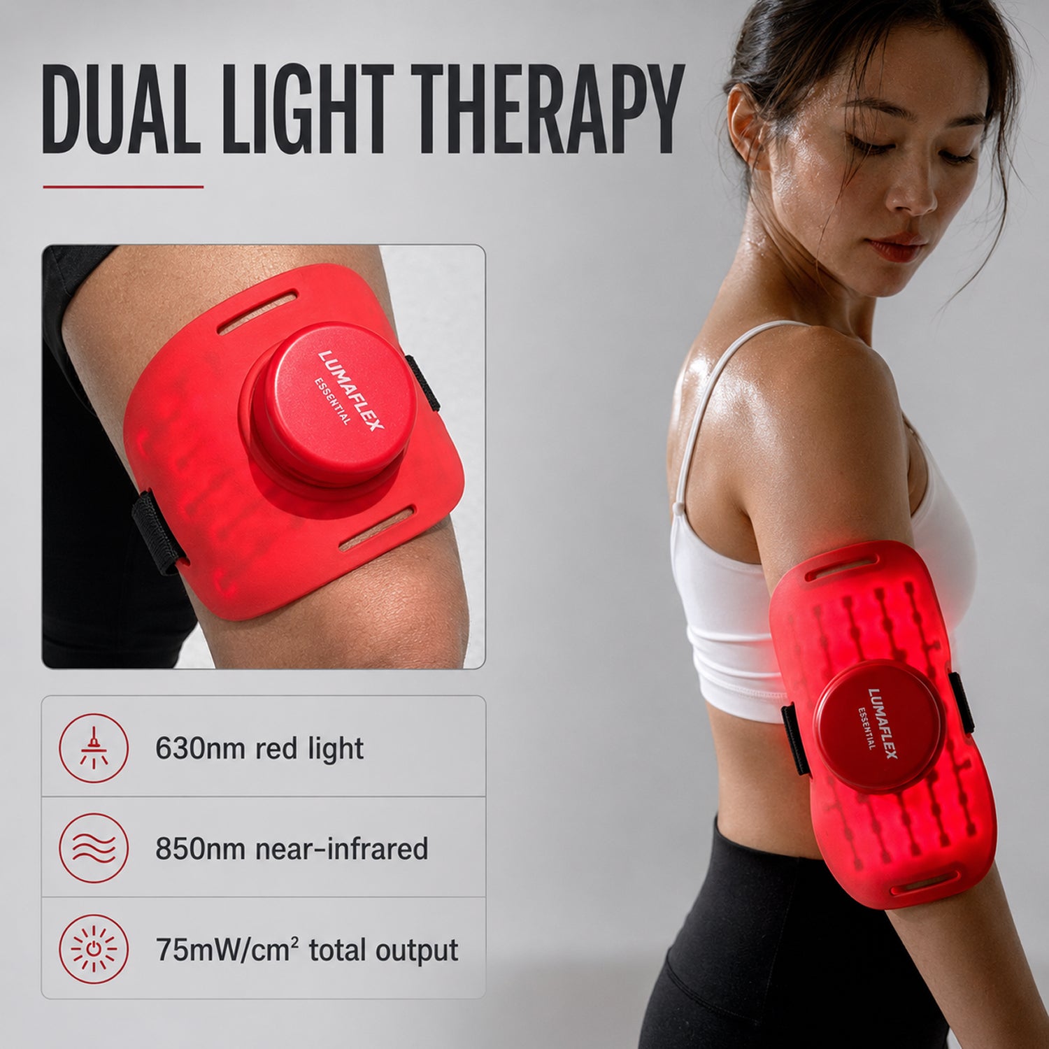 Lumaflex Essential Wearable red light therapy body panel._8667728_3
