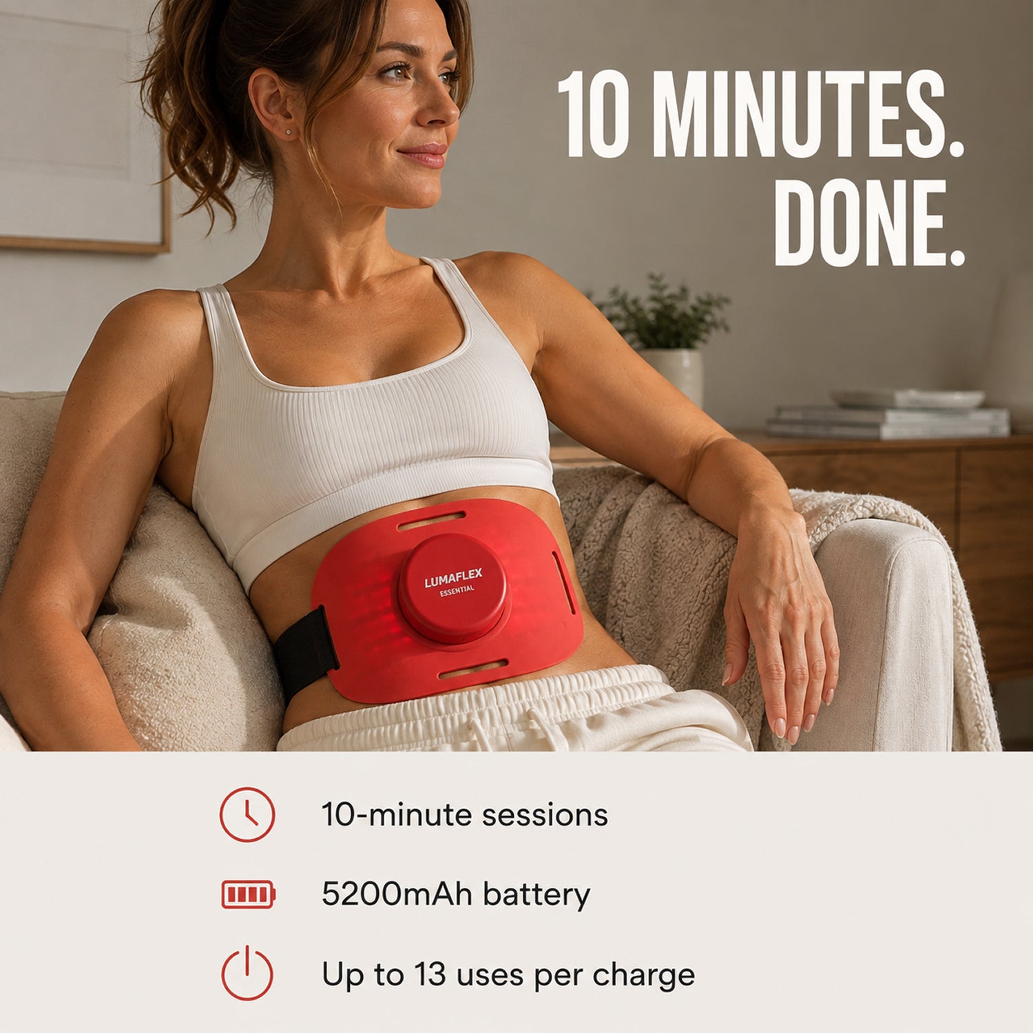 Lumaflex Essential Wearable red light therapy body panel._8667728_4
