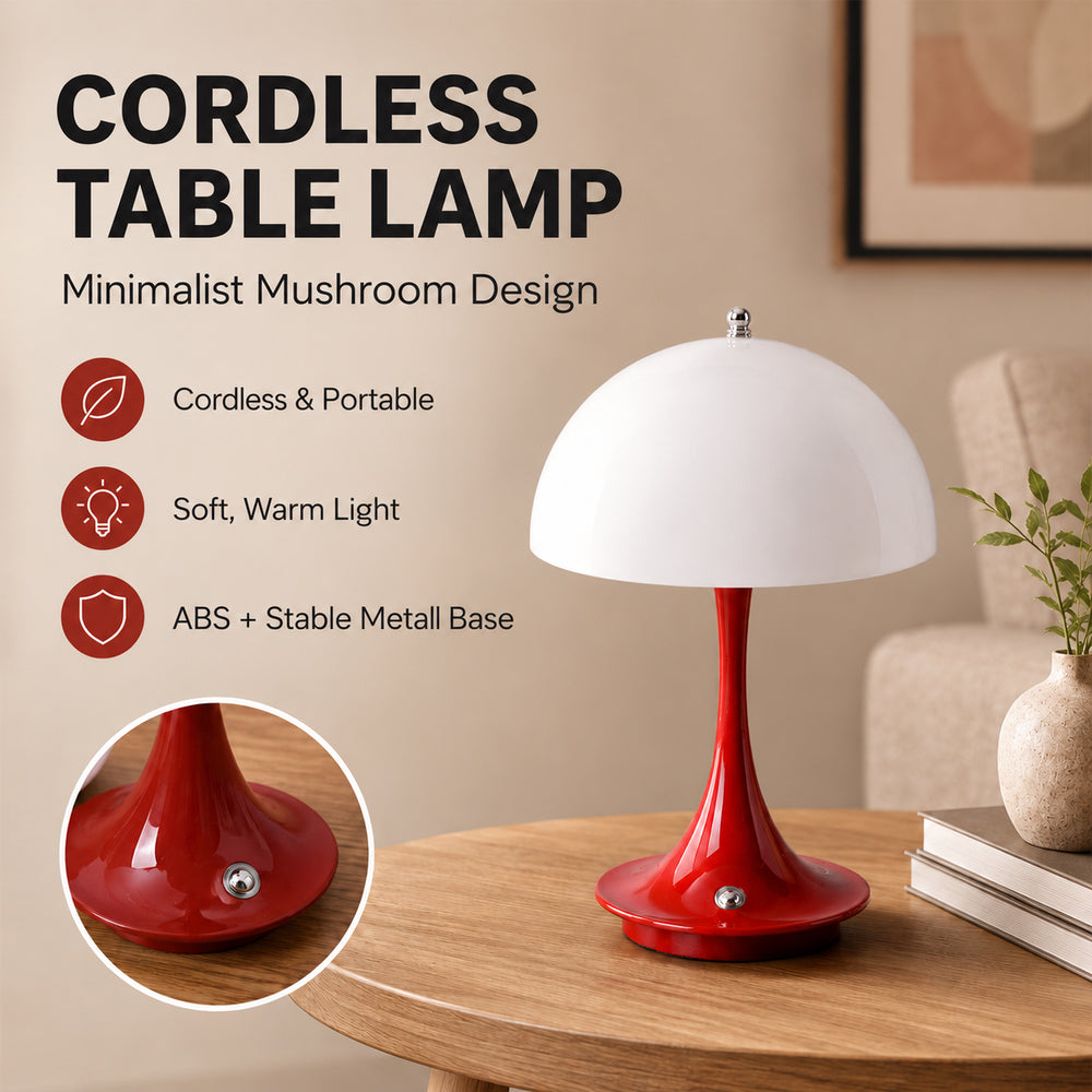 Bliss & Beyond Table Lamp (Size - One Size) - Red_8669736_1