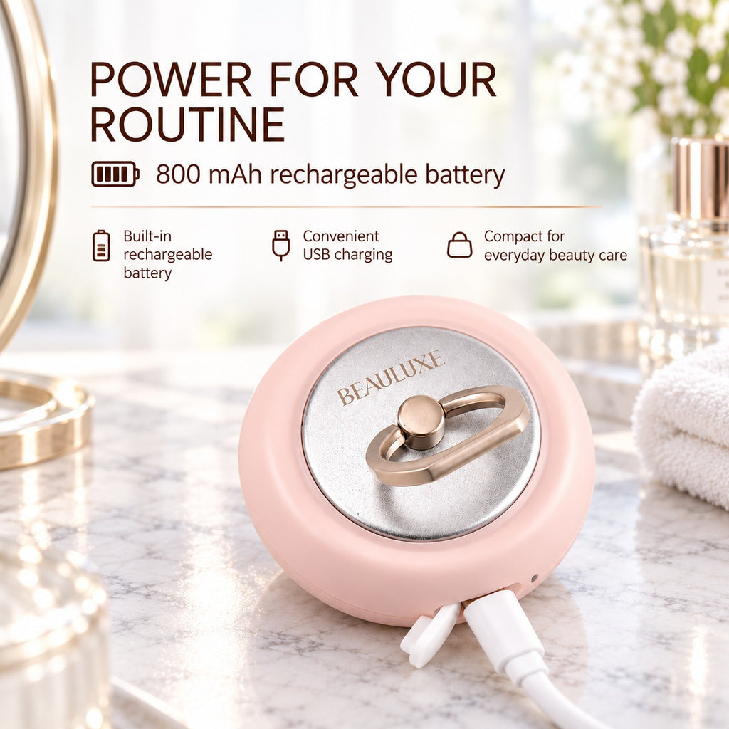 "Beauluxe MS01 beauty device-Pink                       1. LED Qty: 12*3=36pcs 2. Wavelength: 460:660:850=1:1:1 3. Battery Capacity: 800 mAh 4. LED Color: Red /Infrared/ Blue 5. EMS & Vibration Functi_8673179_5