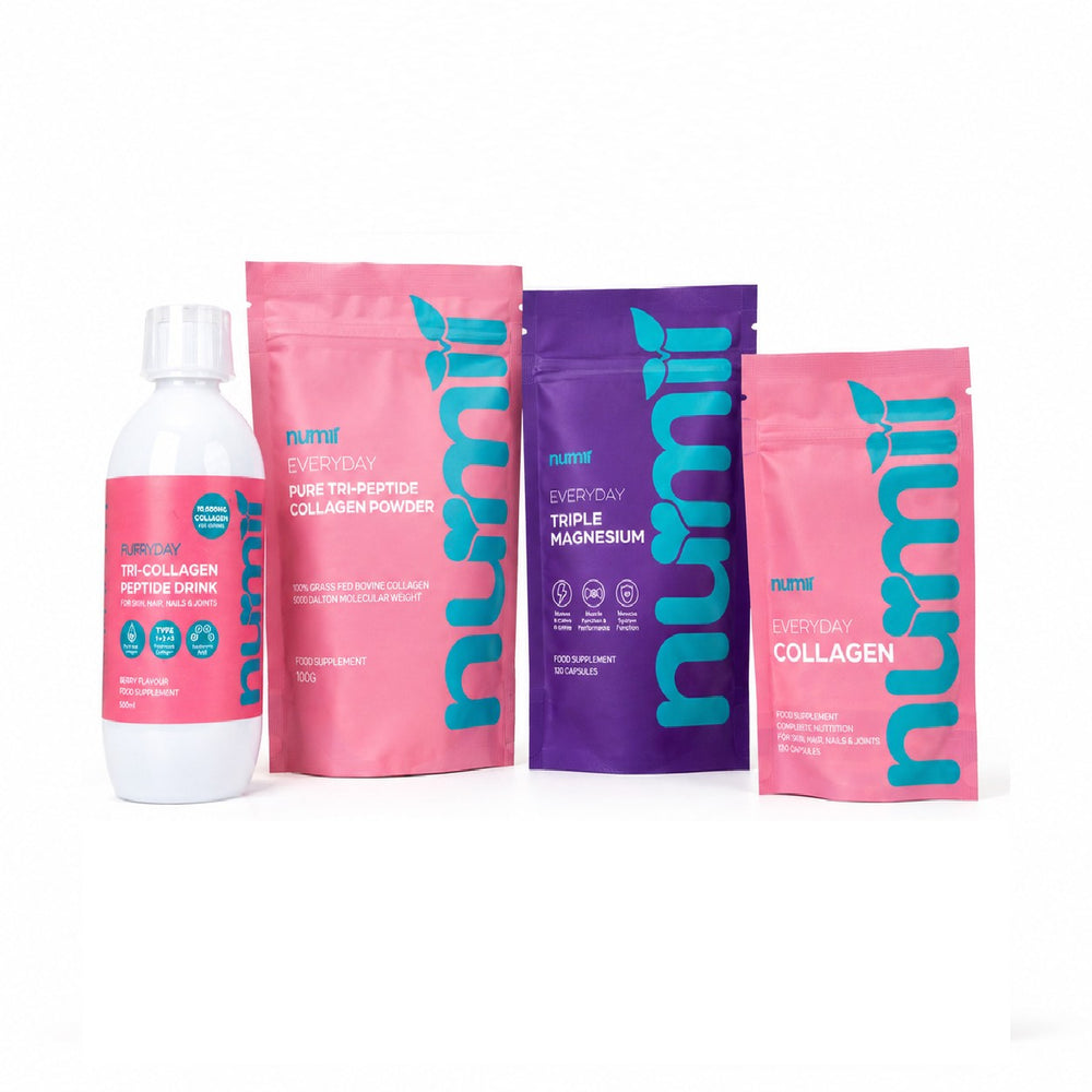 Numii IW Birthday Bundle (Incl. Collagen Powder , Liquid Collagen , Collagen Capsules with Numii Water Bottle)_8673263