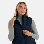 Valissiere Patterned Gilet  - Navy Blue_8675076_5