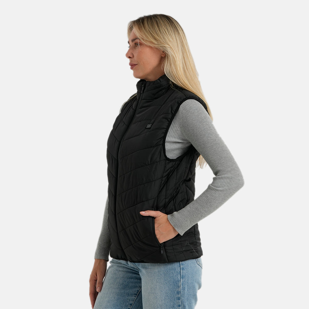 Valissiere Patterned Gilet  - Black_8676258_2