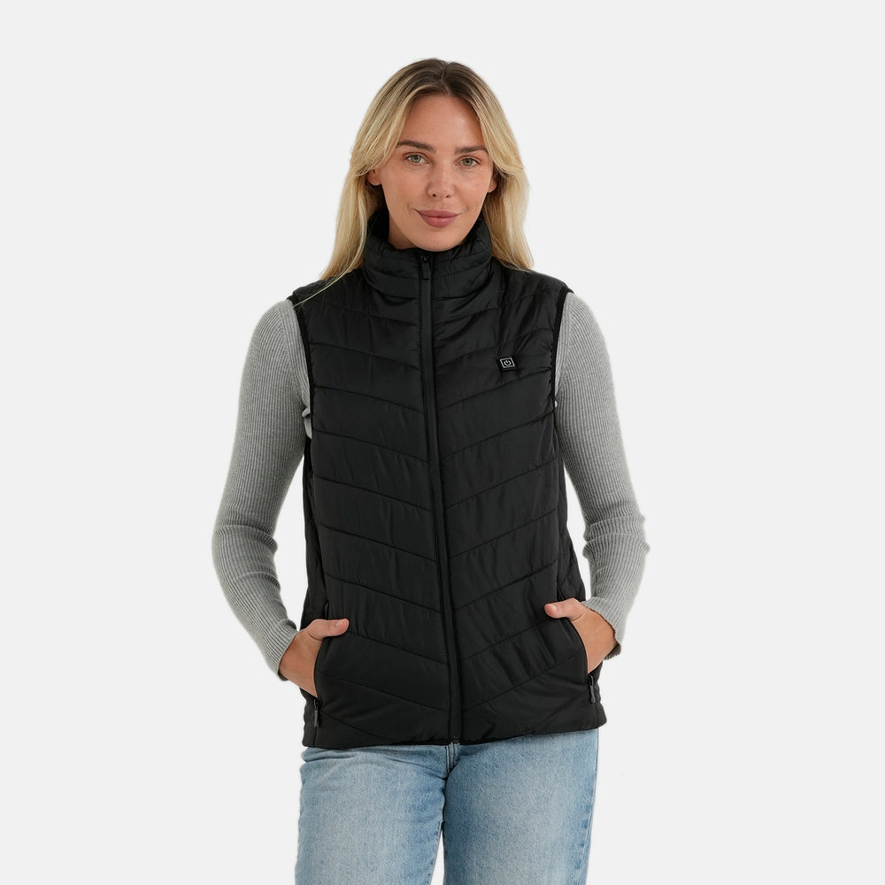 Valissiere Patterned Gilet  - Black_8676294