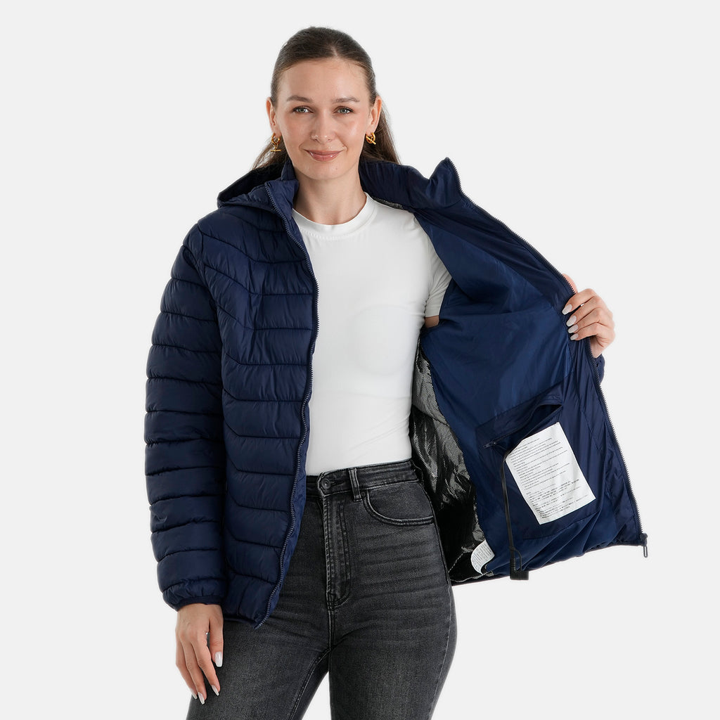Valissiere Patterned Jacket (Size - Medium) - Navy Blue_8684091_5
