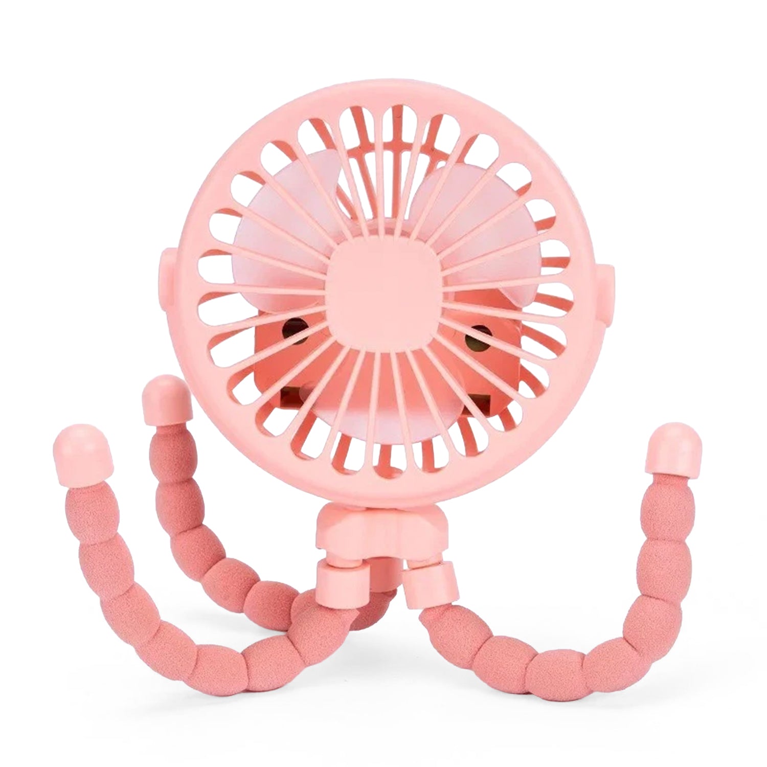 Handheld Grip Fan - Pink_8687284