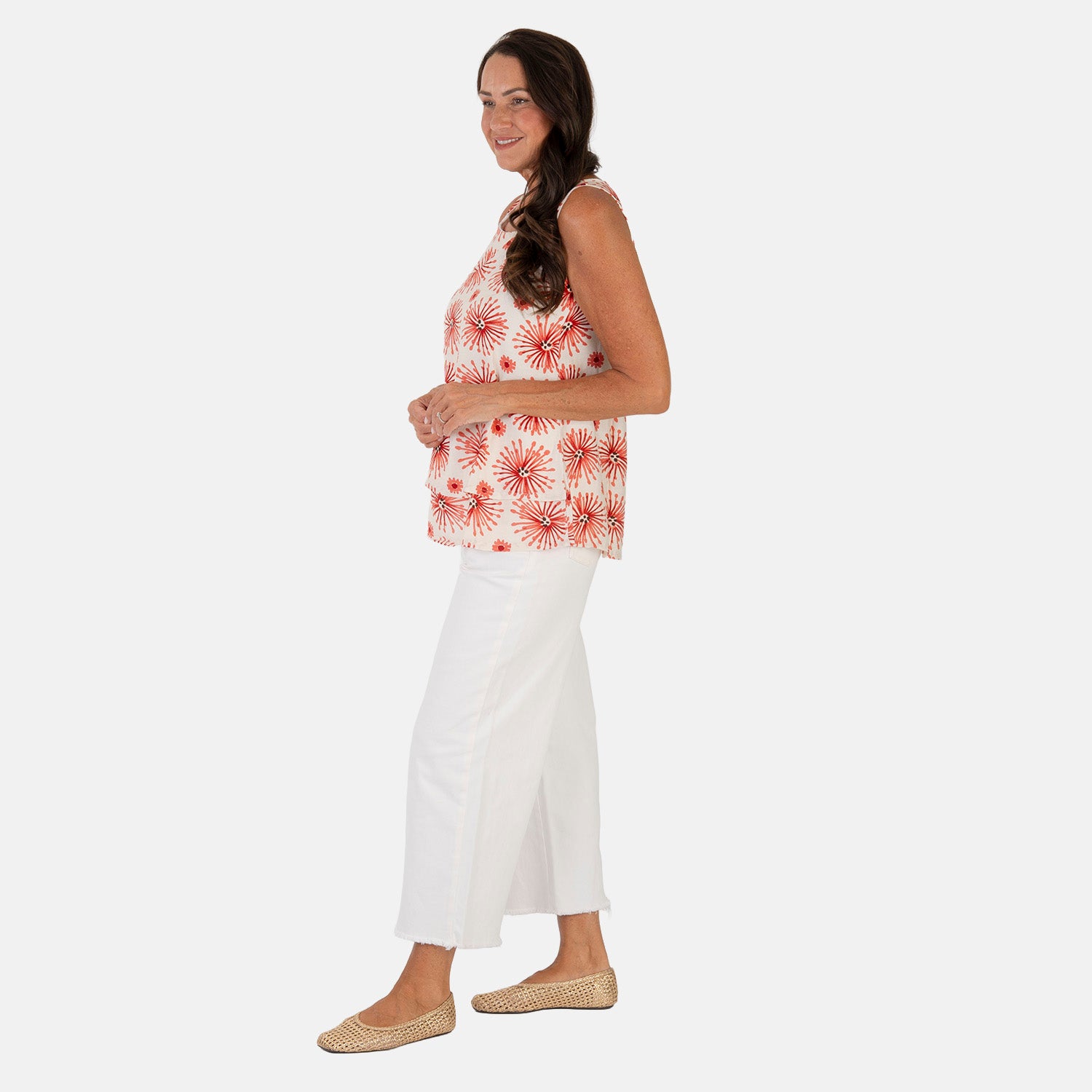 Sugar Crisp  Top (Size - Large) - Coral_8695444_1