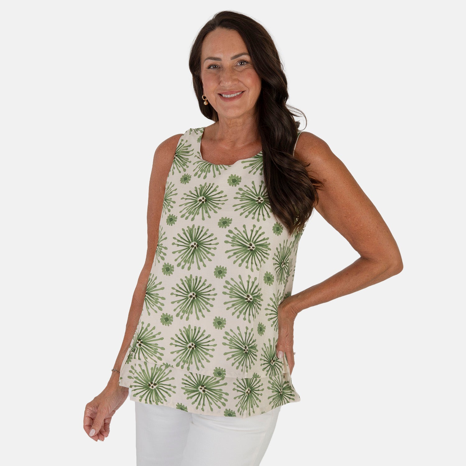 Sugar Crisp  Top (Size - Large) - Green_8695448_3