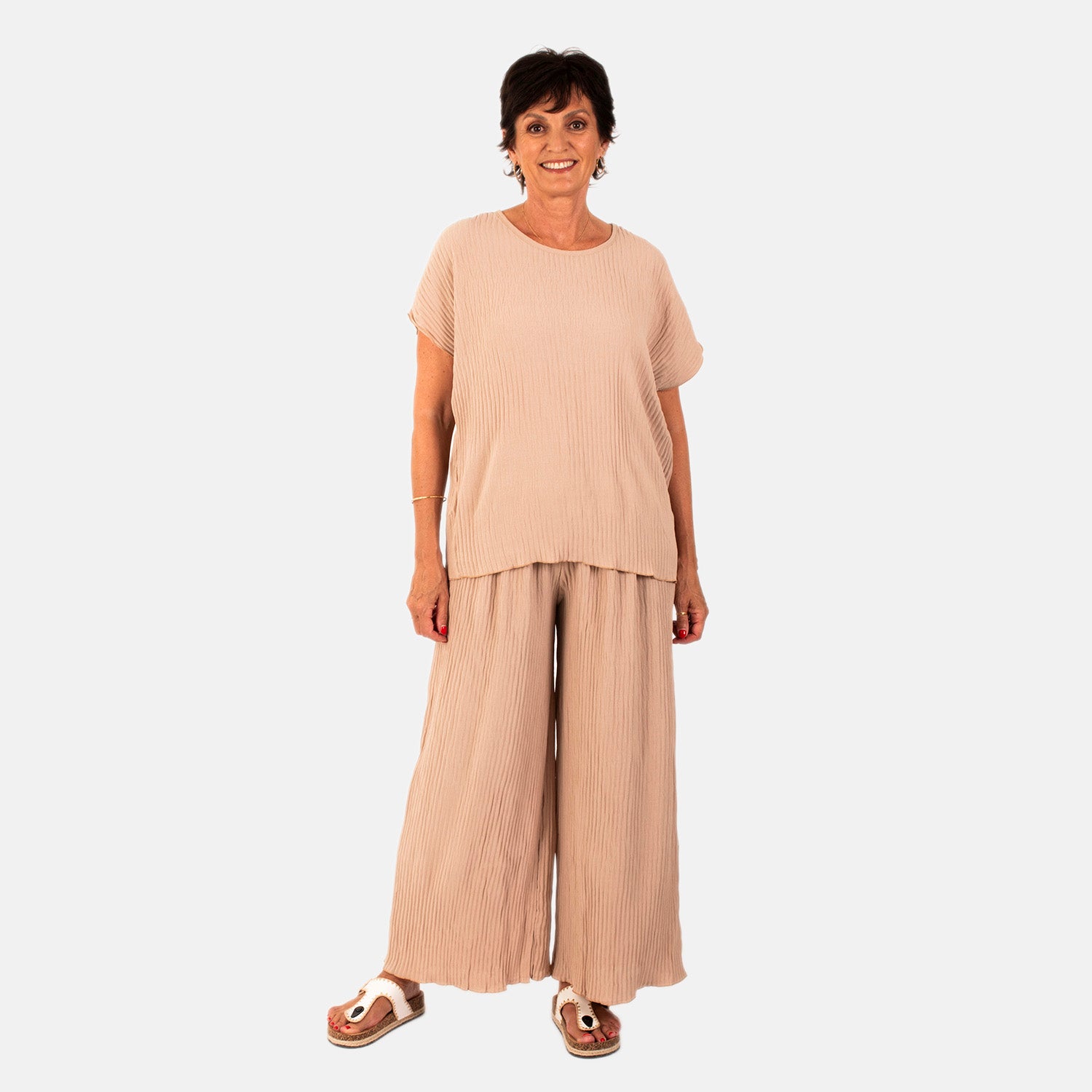 Sugar Crisp  Top (Size - Large) - Taupe_8695484