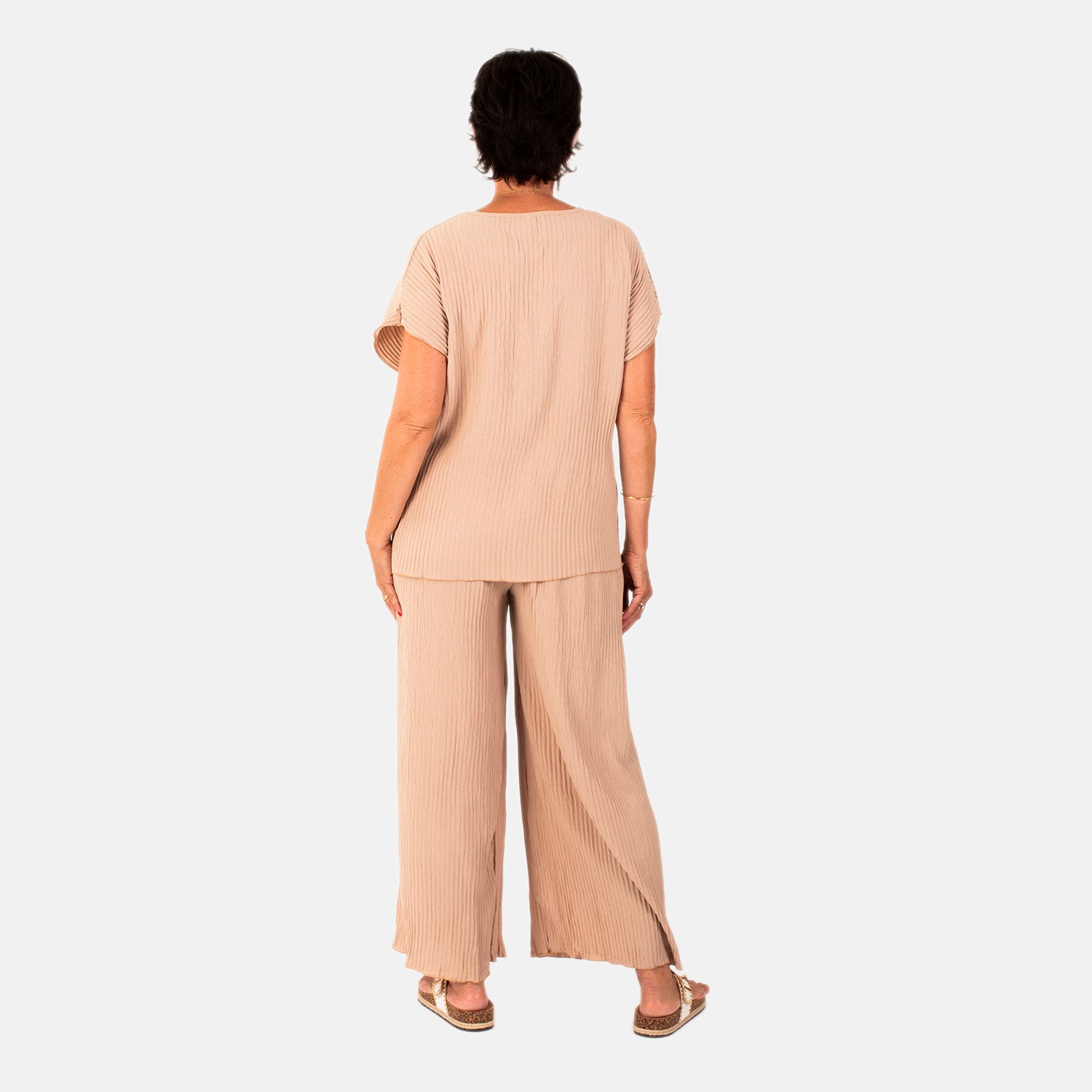 Sugar Crisp  Top (Size - Large) - Taupe_8695484_2