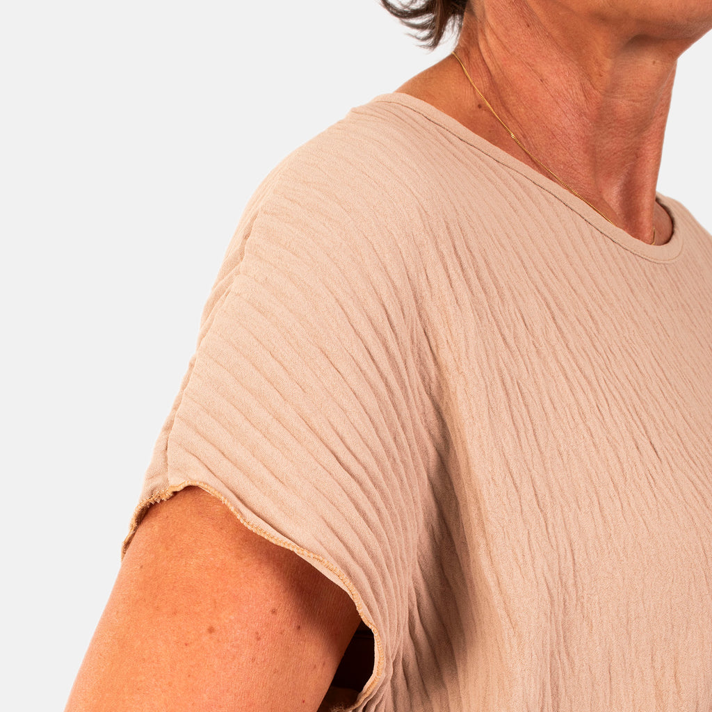 Sugar Crisp  Top (Size - Large) - Taupe_8695484_3