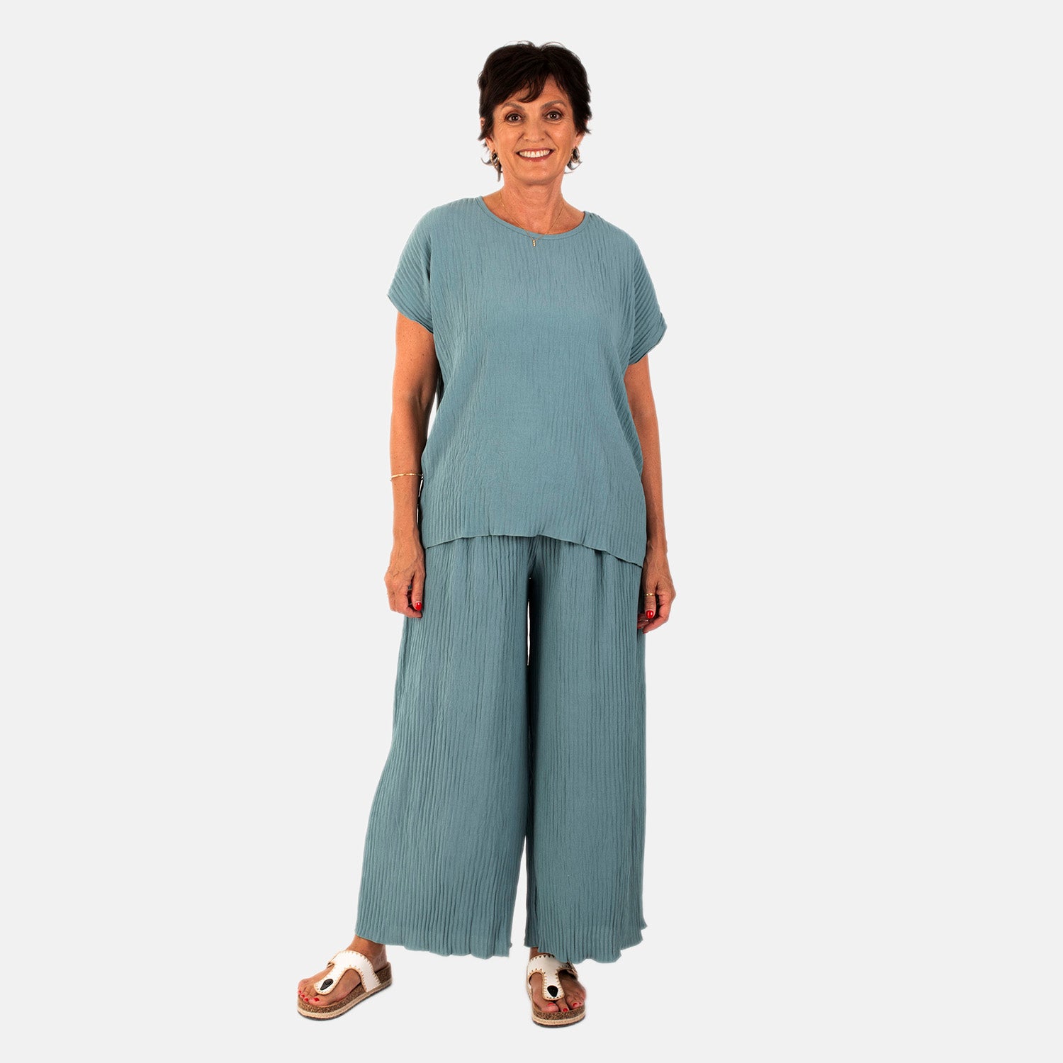Sugar Crisp  Top (Size - Large) - Blue_8695488