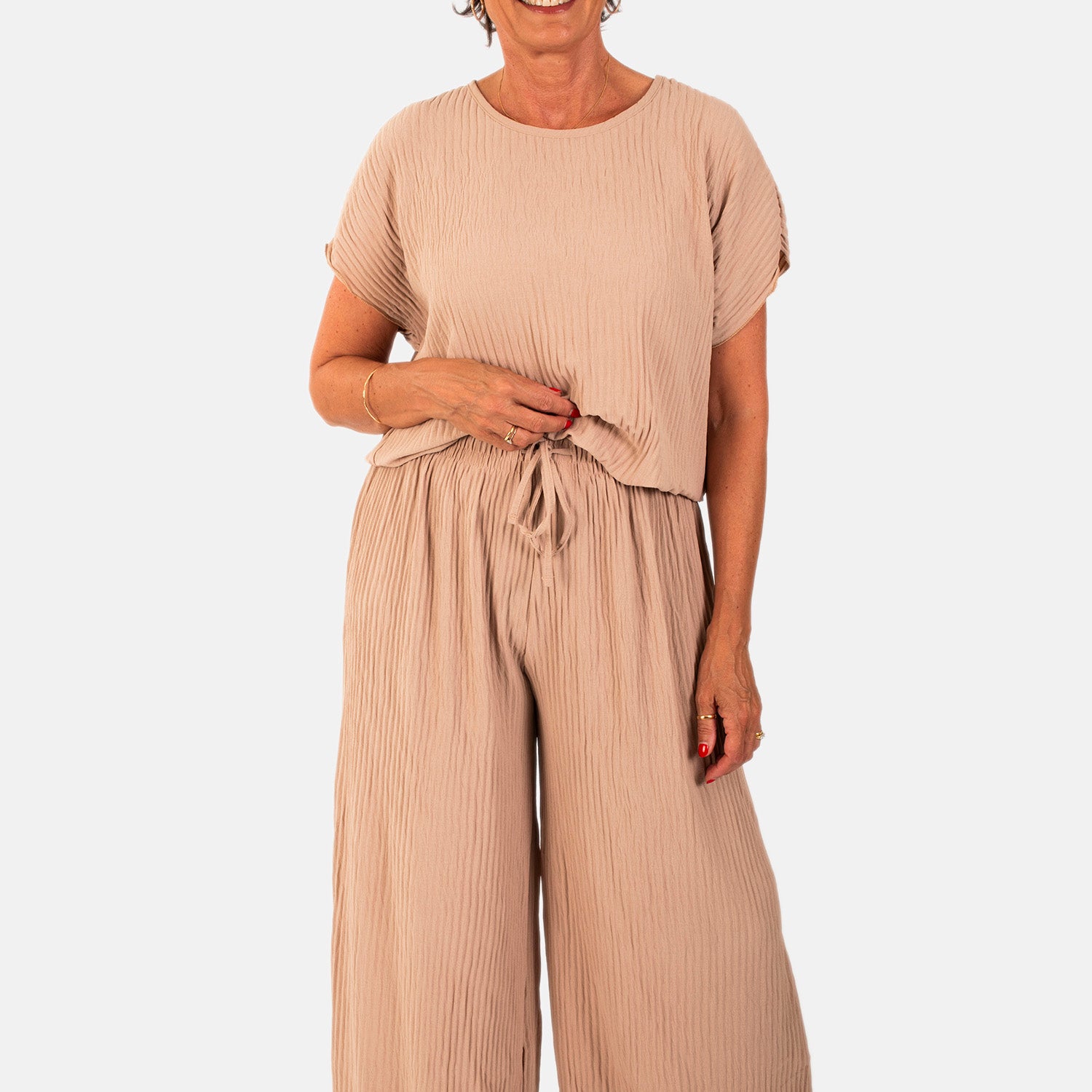 Sugar Crisp  Jean and Pant/Trouser (Size - Large) - Taupe_8695532_3