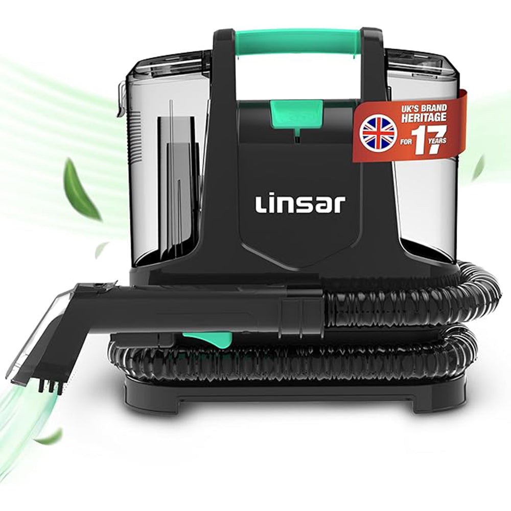 Linsar Portable Carpet and Upholstery Cleaner & Vacuum Machine - Black_8696579
