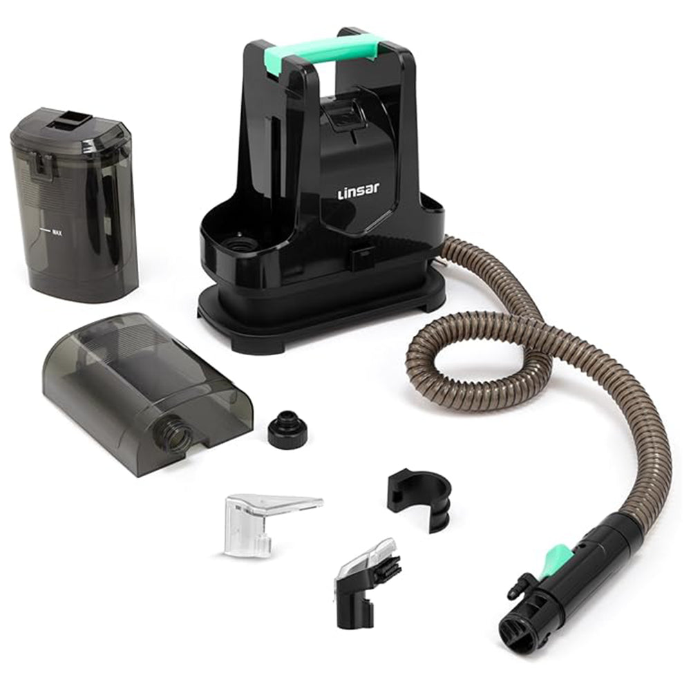 Linsar Portable Carpet and Upholstery Cleaner & Vacuum Machine - Black_8696579_1