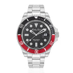 Mathey Tissot Watch with a Black Dial - Silver_8700436