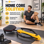 "Bliss & Beyond Abdominal Machine                Colour: Black + Yellow                                 Material: Iron block+ABS+TPE Weight: 7.1KG                                                Produc_8708681_1