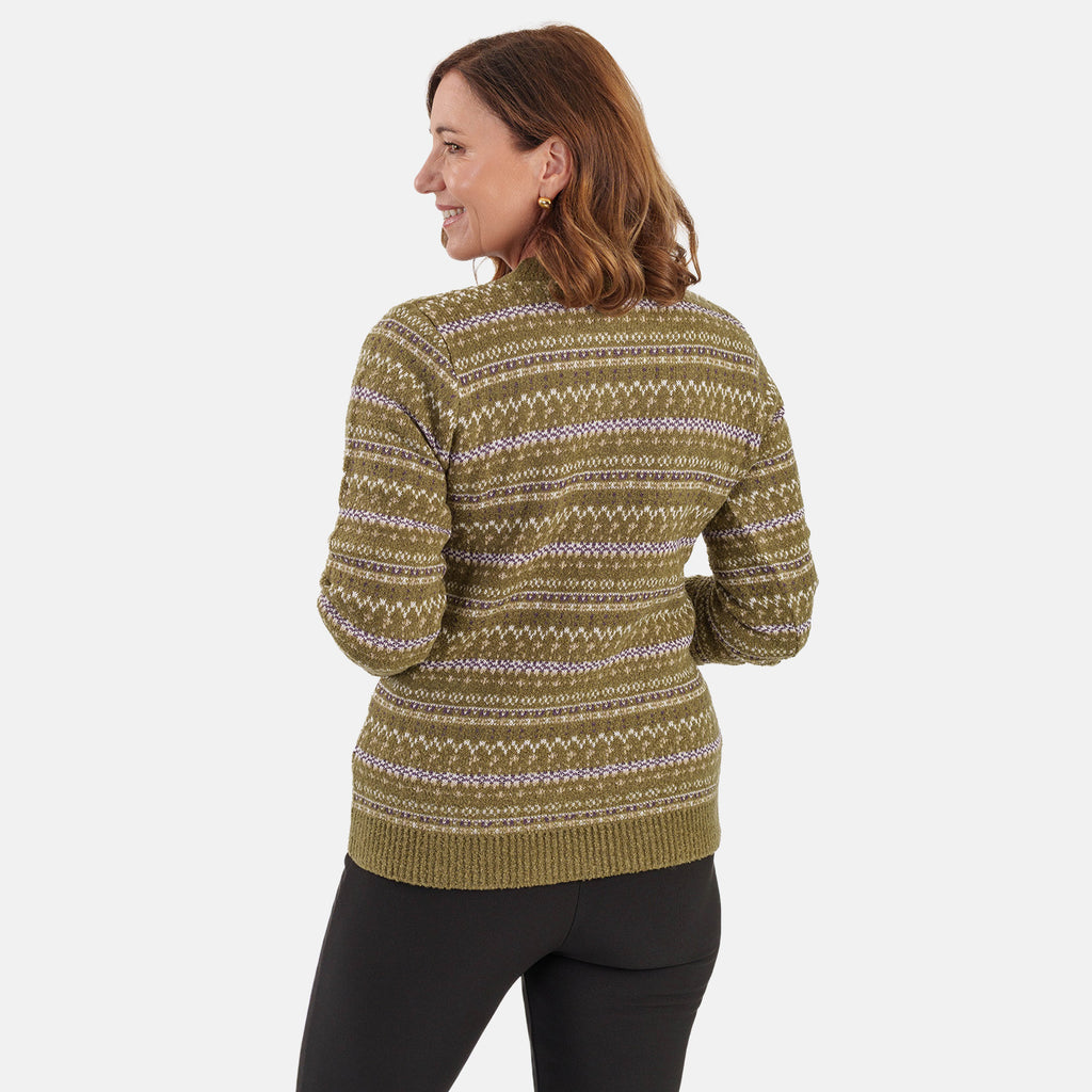 IW Special Acrylic Jumper (Size - Large) - Olive_8711208_2