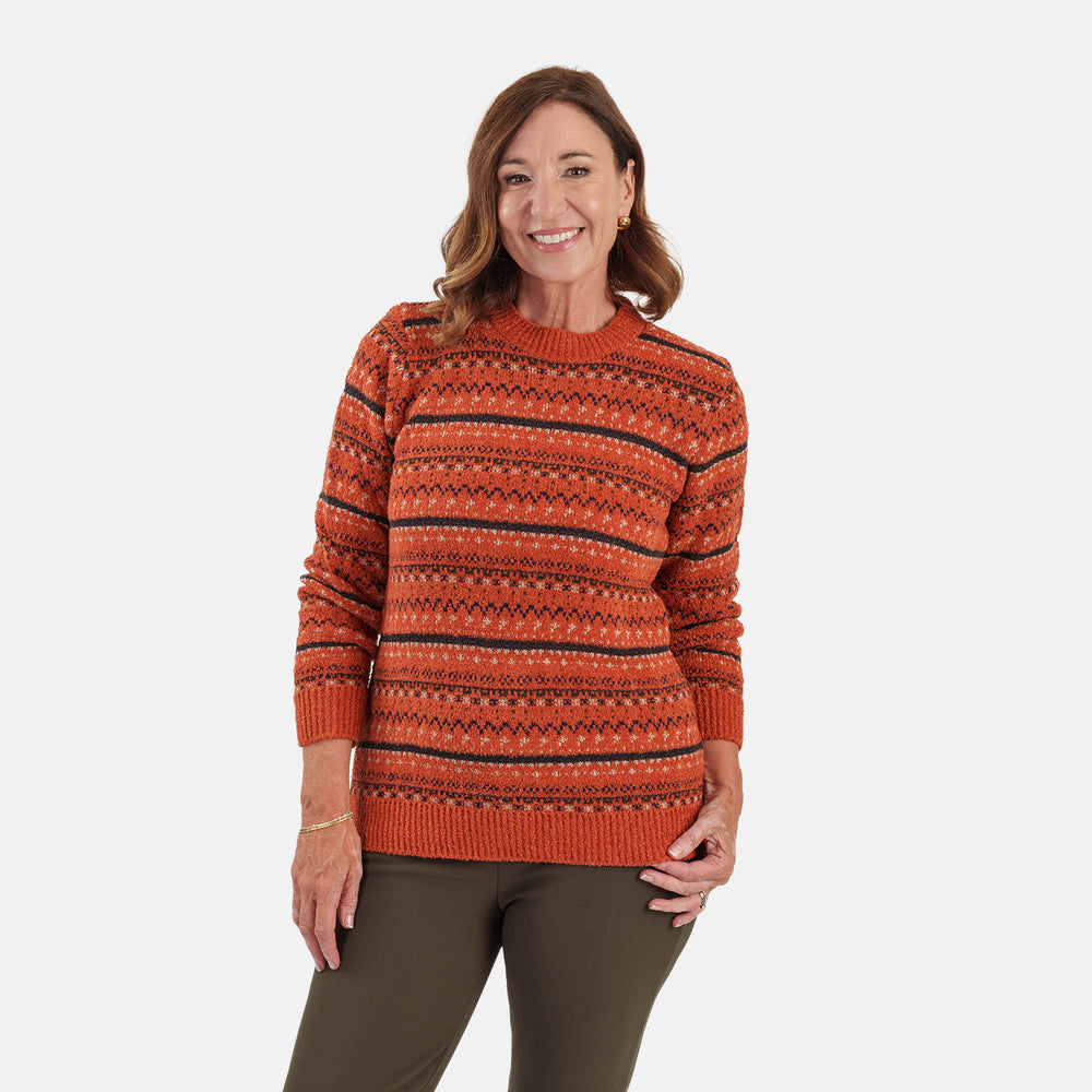 IW Special Acrylic Jumper (Size - Small) - Brown_8711219