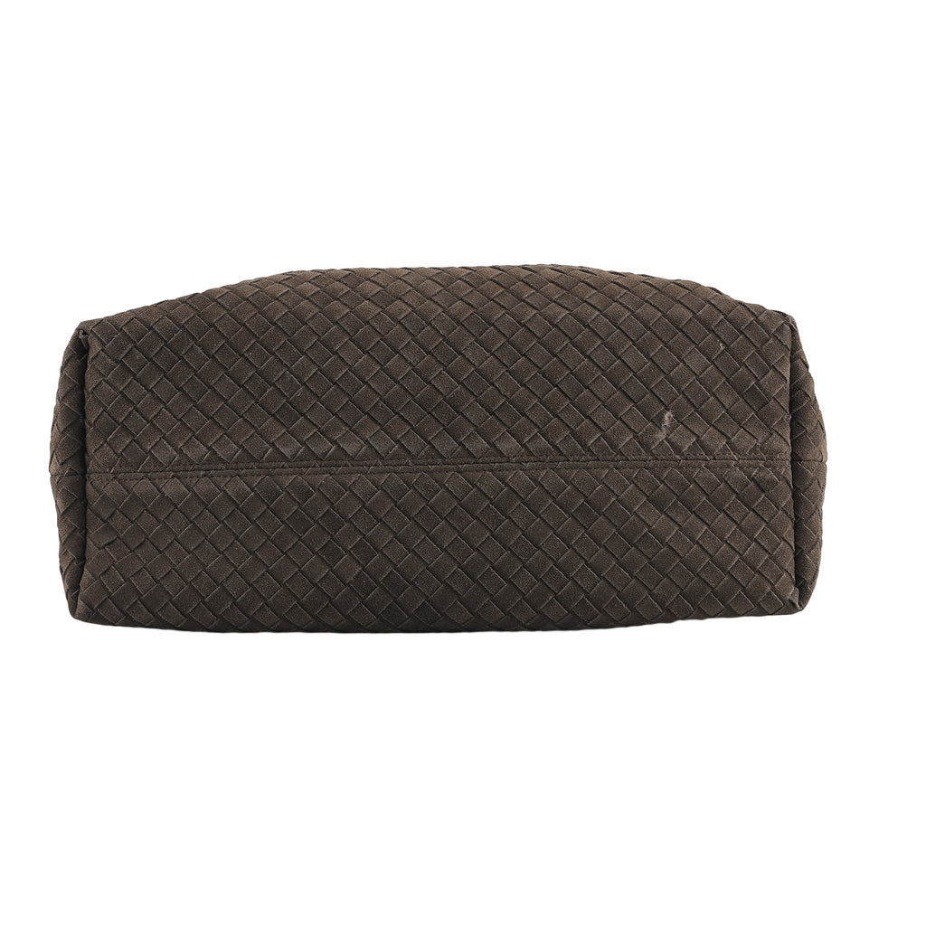 Valissiere Leather Patterned Tote Bag (Size 42x22x26 cm) - Coffee_8711911_6