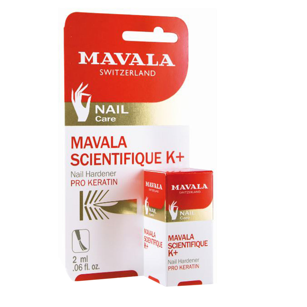 Pack of 2 - Mavala: Treatment Duo: Scientifique K+ Nail Hardener (2ml) & Mavastrong(5ml) (Fortifying Nail Treatment & Base Coat)_8715000_1