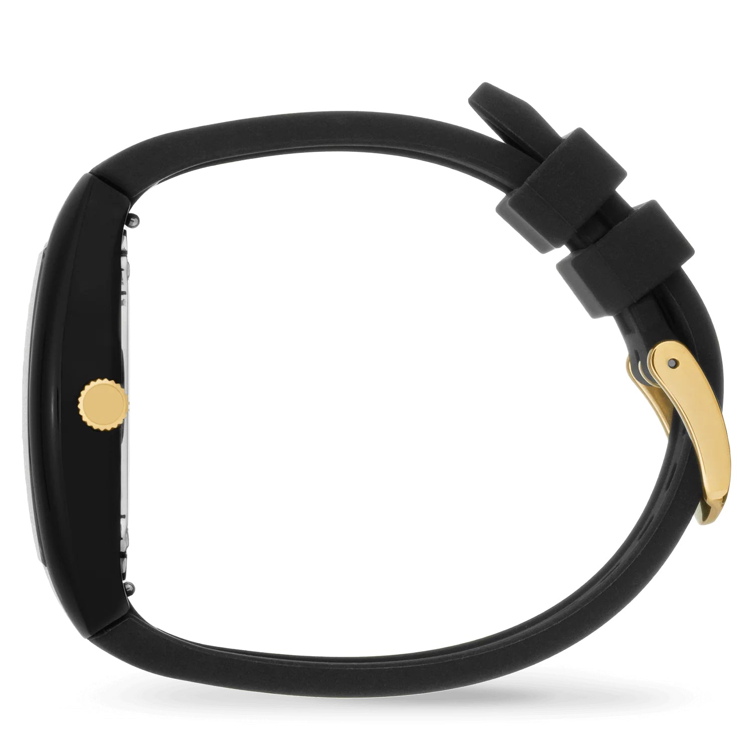 ICE Watch ICE Dome Quartz Watch with a Gold Glitter Dial and a Black Silicone Strap 024542_8718072_2