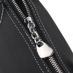 Leather Patterned Tote Bag (Size 32x11x17 cm) - Black_8723515_5