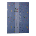 Weekly Desk Planner Notebook with Sticky Notes & Post-It Tabs Set - Blue_8724879