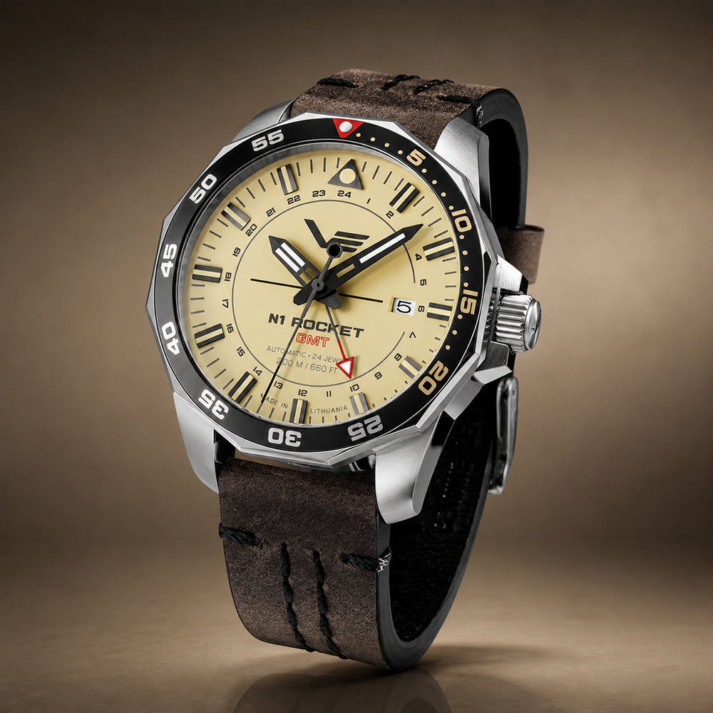 Vostok Europe Automatic Mens Watch in Stainless Steel - White_8724904