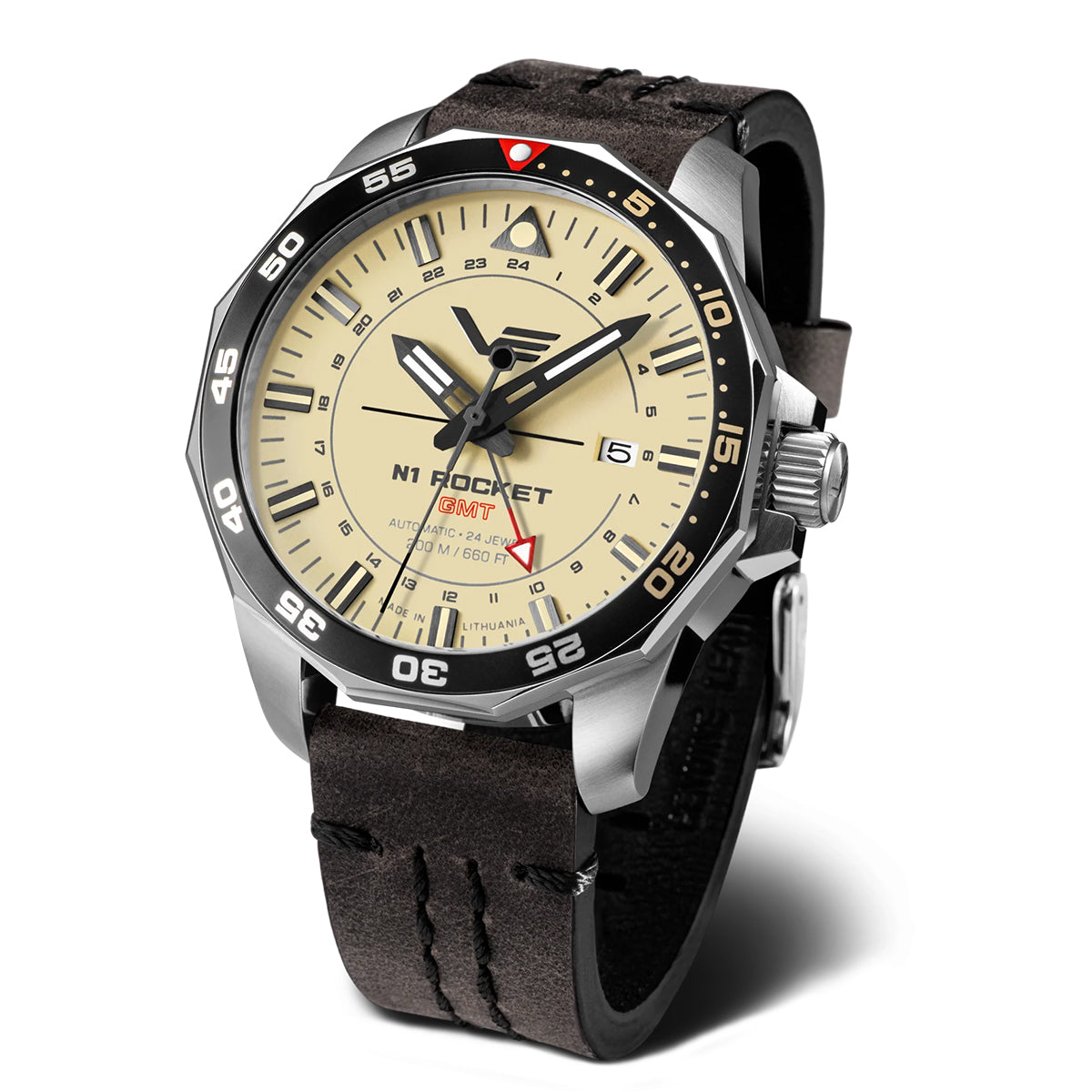 Vostok Europe Automatic Mens Watch in Stainless Steel - White_8724904_2