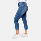 TAMSY - Angelina Relaxed Stretchable Jeans (Size 22) - Mid Blue_8731322_2