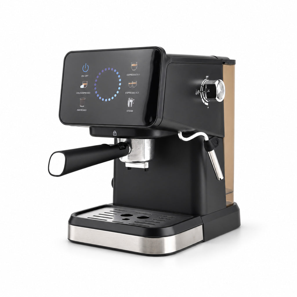 Bliss & Beyond 20-Bar Espresso & Cappuccino Coffee Machine with Touch Screen & Milk Frother - UK Plug (CM3171)_8734898