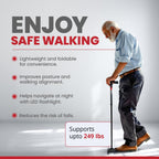 LIVMORE Walking Stick (Size - One Size) - black_8738483_2
