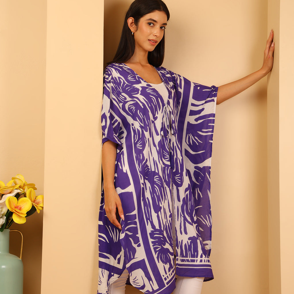 & Maisi  Cover Up and Sarong (Size - One Size) - Blue_8740742_4