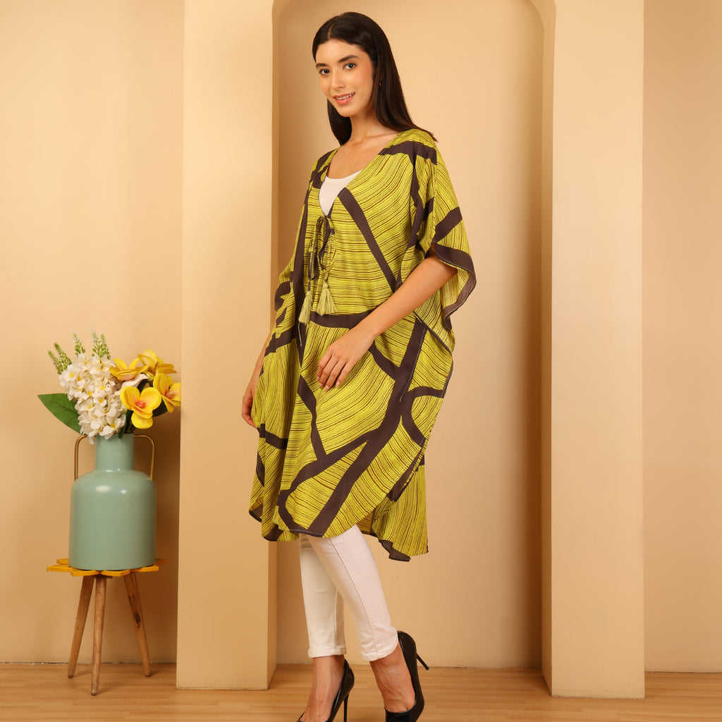 & Maisi  Cover Up and Sarong (Size - One Size) - Green_8740744_2