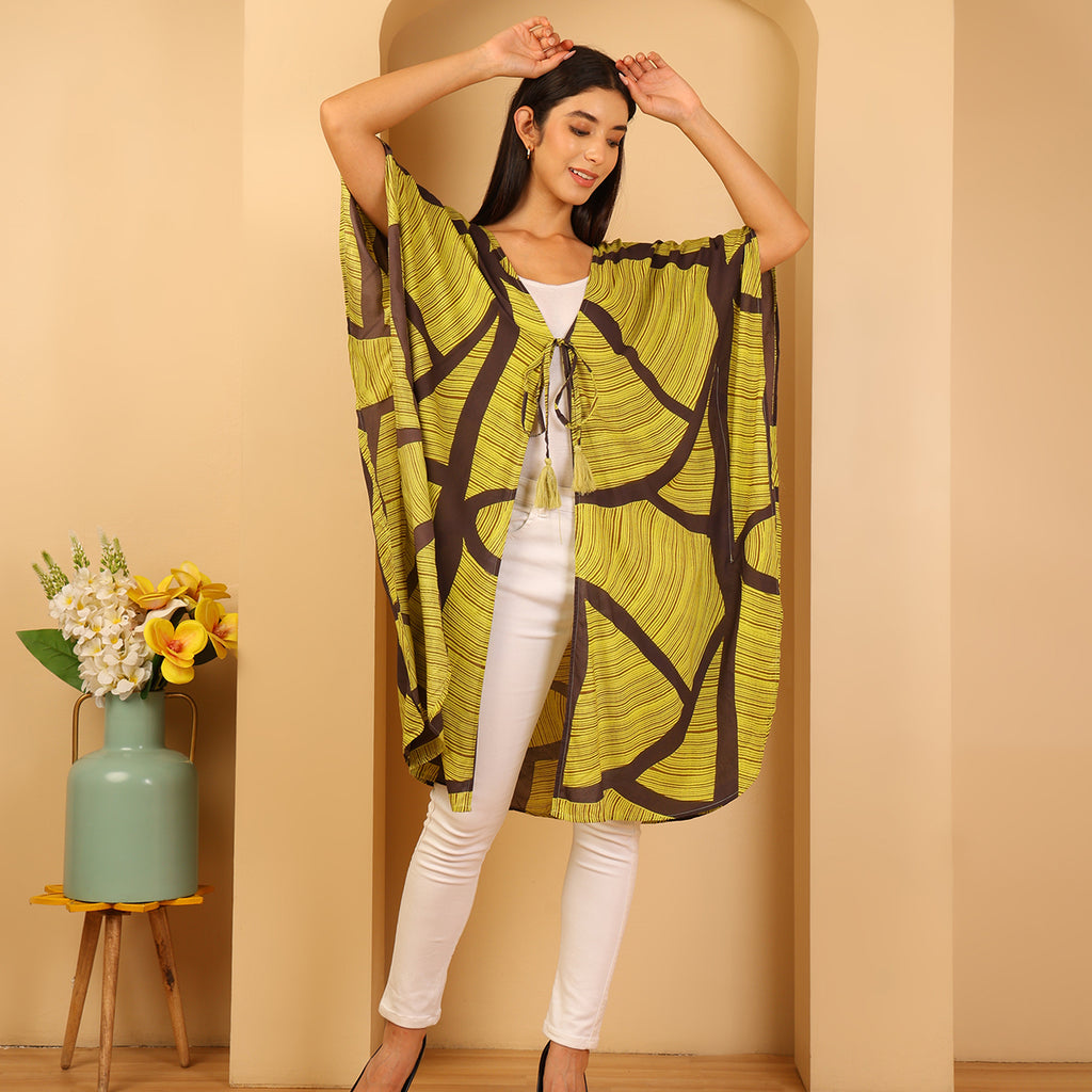& Maisi  Cover Up and Sarong (Size - One Size) - Green_8740744_3