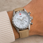 Swiss Military Swiss Mens Watch in Stainless Steel - Black_8741543_1